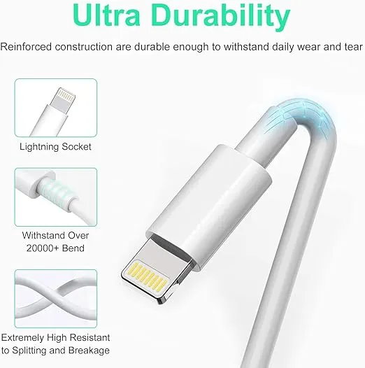 وصلة شحن ايفون سريعة