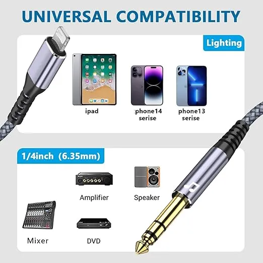 وصلة AUX ايفون للسيارة