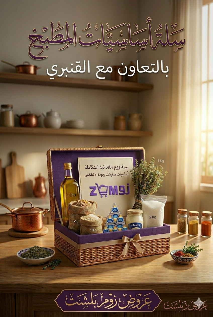 سلة أساسيات المطبخ