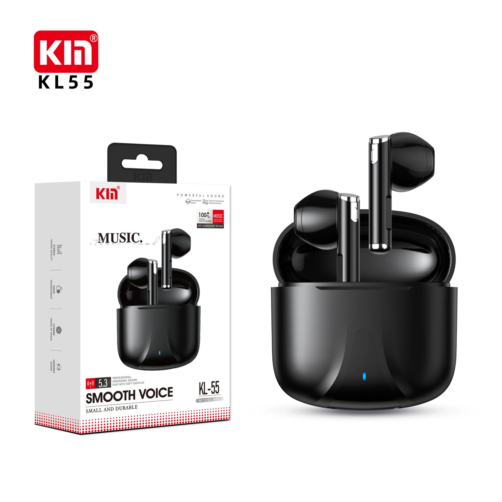سماعة بلوتوث KIN KL55 صوت ستيريو